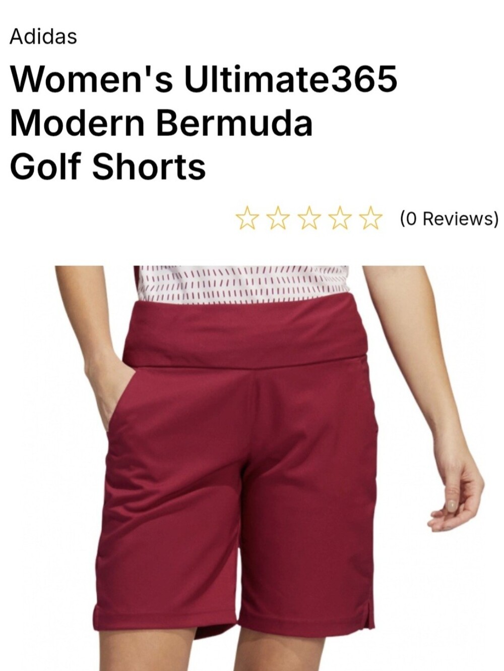 365 Bermuda Golf Shorts